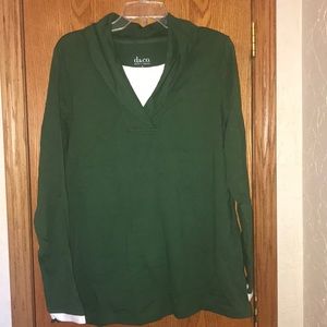 Denim & Co Shawl Collar Tunic~A217422~Large